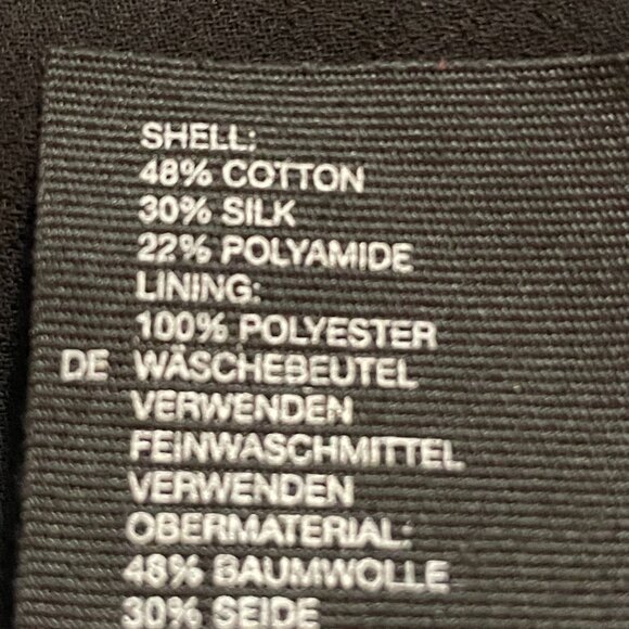 & Other Stories Iridescent Sheer Silk Organza Sleeveless Blouse - Picture 6 of 8